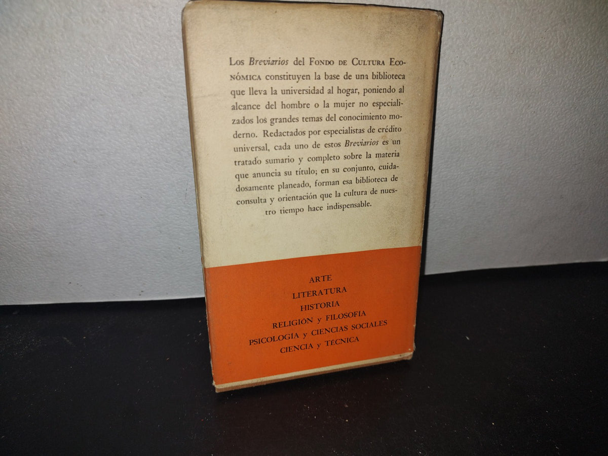 66- Historia De La Literatura Francesa - Robert G. Escarpit - Breviarios, Fondo De Cultura Económica - 1965