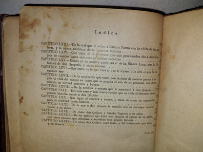 63- El Ingenioso Hidalgo Don Quijote De La Mancha - Miguel De Cervantes Saavedra - 1900'S