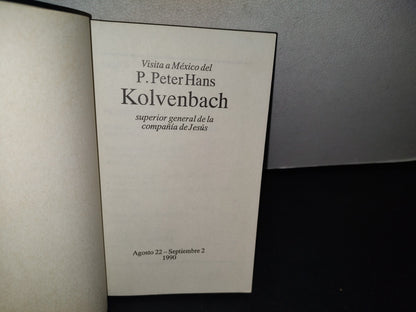 75- Visita A México De. P. Peterhans Kolvenbach. Superior General De La Compañía De Jesús - 1990