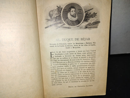63- El Ingenioso Hidalgo Don Quijote De La Mancha - Miguel De Cervantes Saavedra - 1900'S