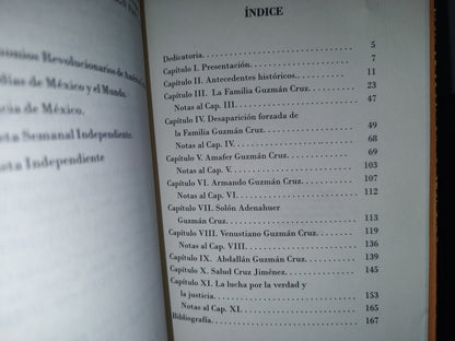 201- Los Mártires De La Democracia. La Larga Lucha De Una Familia De La Comunidad Indígena De Tarejero Por La Verdad Y La Justicia - Abdallán Guzmán Cruz, Julio Pimentel Ramírez - 1A. Edición, Noviembre De 2011