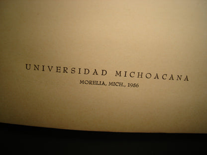 10- Hidalgo En El Colegio De San Nicolás. Documentos Inéditos. Universidad Michoacana - 1956