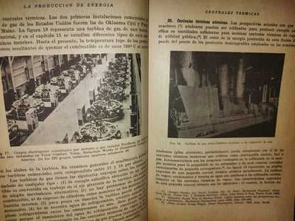 143- Energía Mediante Vapor, Aire O Gas - W. H. Severns - Editorial Reverté Mexicana - 1976
