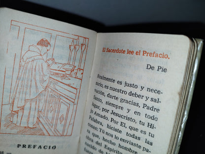 59- Librito El Alma Devota. Oraciones De La Mañana Y De La Noche. Nuevo Ordinario De La Misa - 60'S