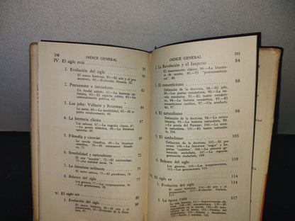 66- Historia De La Literatura Francesa - Robert G. Escarpit - Breviarios, Fondo De Cultura Económica - 1965