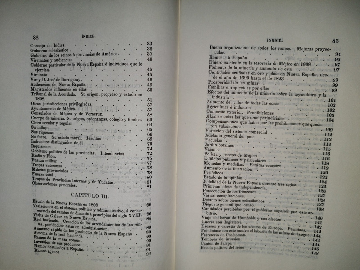 201- Lucas Alamán. Historia De México 1. Desde Los Primeros Movimientos Que Prepararon Su Independencia En El Año De 1808 Hasta La Época Presente. Fondo De Cultura Económica. 1A. Edición 1850, 1985 De Esta Edición Facsimilar