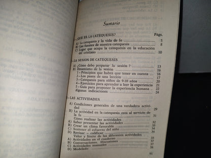 84- Pedagogía Y Técnica De La Catequesis. Guía Práctica Para La Formación De Catequistas