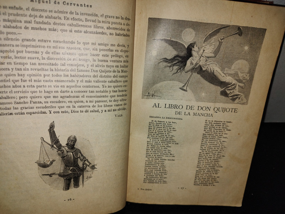 63- El Ingenioso Hidalgo Don Quijote De La Mancha - Miguel De Cervantes Saavedra - 1900'S