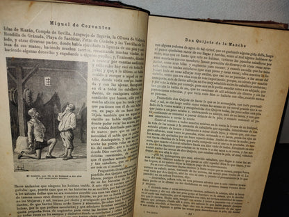 63- El Ingenioso Hidalgo Don Quijote De La Mancha - Miguel De Cervantes Saavedra - 1900'S