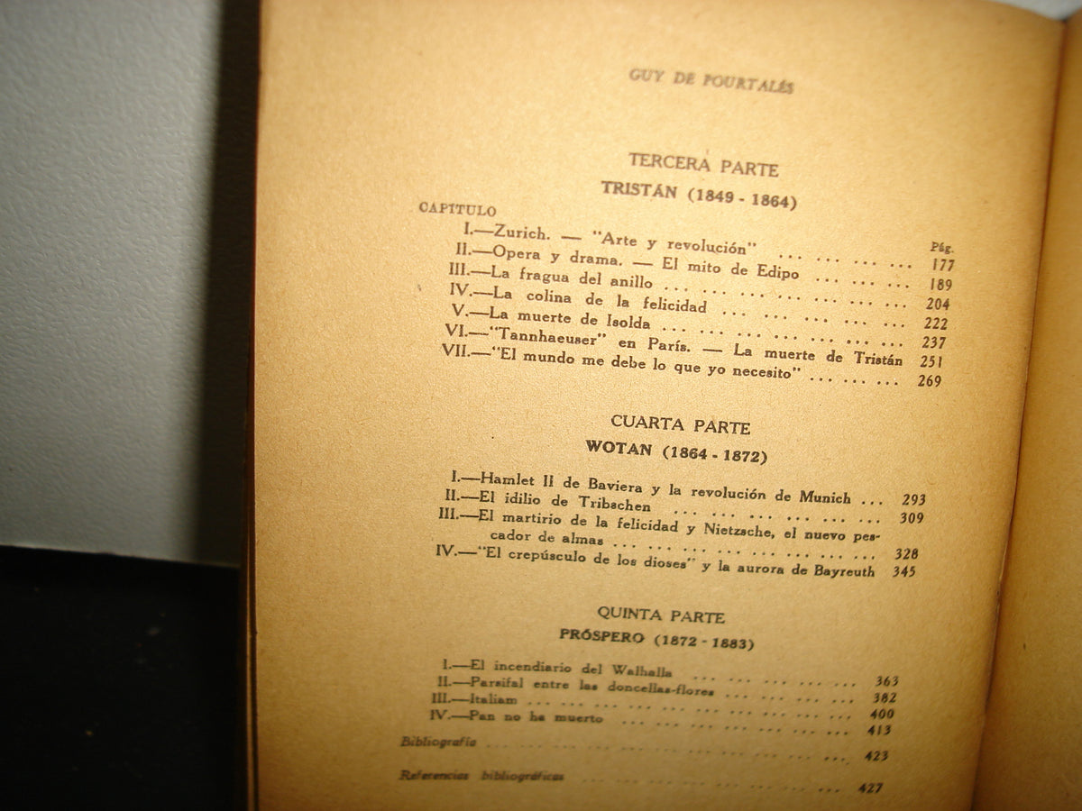7- Wagner. Historia De Un Artista - Guy De Pourtalés - 1956