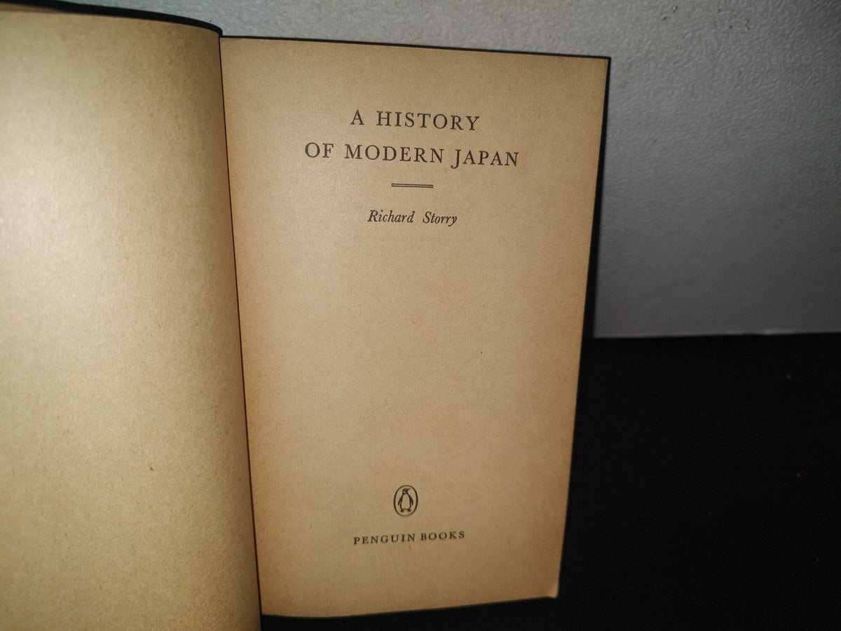 85- A History Of Modern Japan - Richard Storry. A Pelican Original - 1967