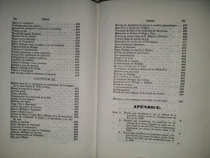 201- Lucas Alamán. Historia De México 1. Desde Los Primeros Movimientos Que Prepararon Su Independencia En El Año De 1808 Hasta La Época Presente. Fondo De Cultura Económica. 1A. Edición 1850, 1985 De Esta Edición Facsimilar