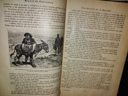 63- El Ingenioso Hidalgo Don Quijote De La Mancha - Miguel De Cervantes Saavedra - 1900'S