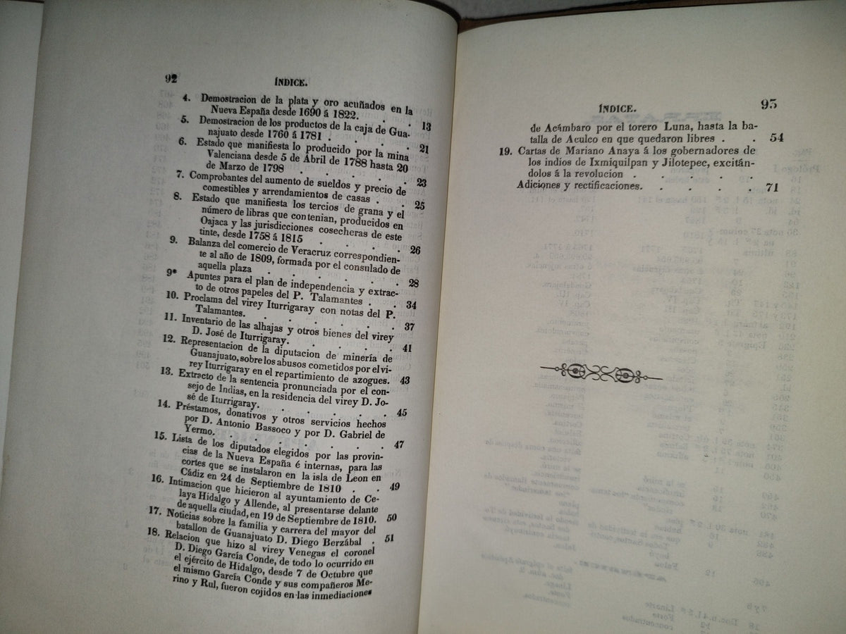 201- Lucas Alamán. Historia De México 1. Desde Los Primeros Movimientos Que Prepararon Su Independencia En El Año De 1808 Hasta La Época Presente. Fondo De Cultura Económica. 1A. Edición 1850, 1985 De Esta Edición Facsimilar