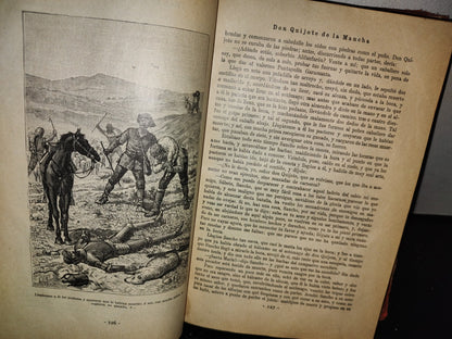 63- El Ingenioso Hidalgo Don Quijote De La Mancha - Miguel De Cervantes Saavedra - 1900'S