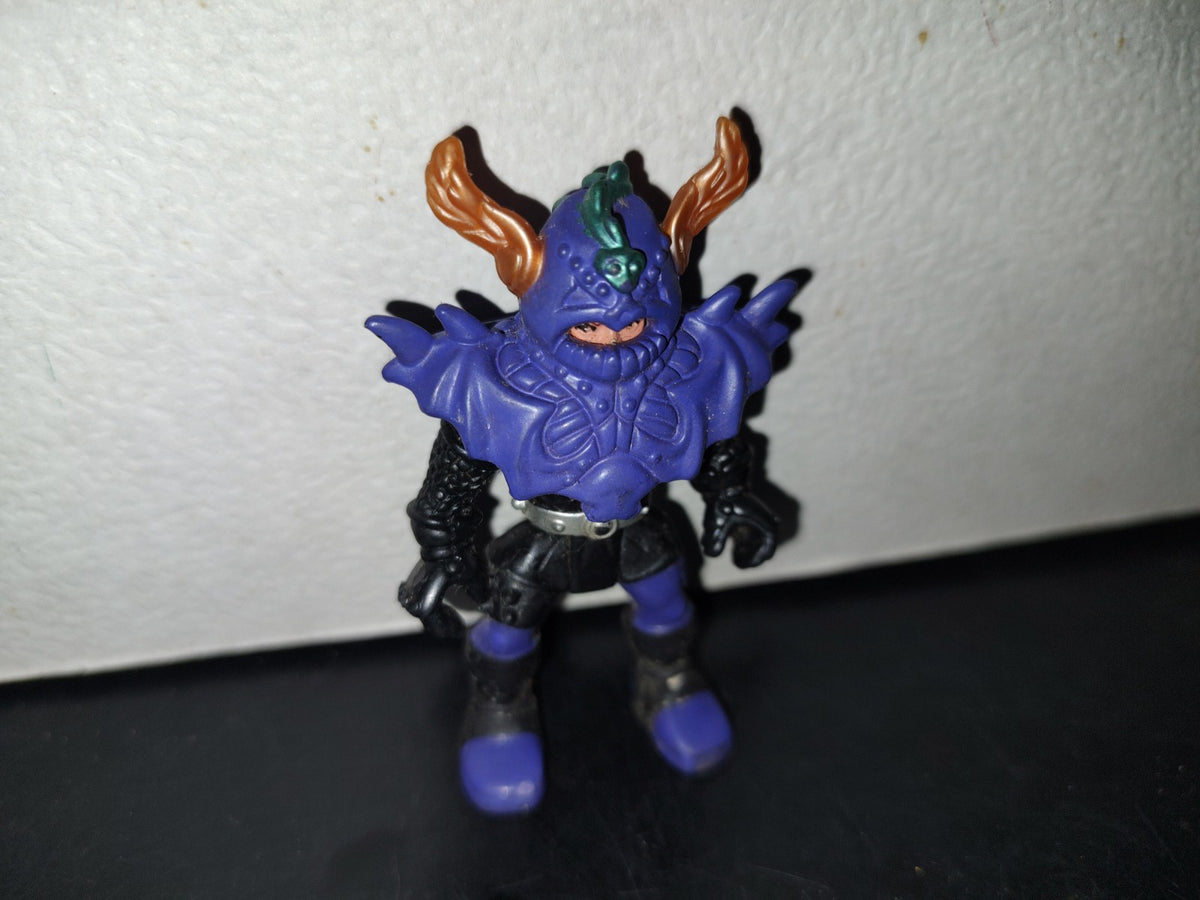 A5- Figura De Acción Imaginext: Caballero Negro Y Morado - 2001