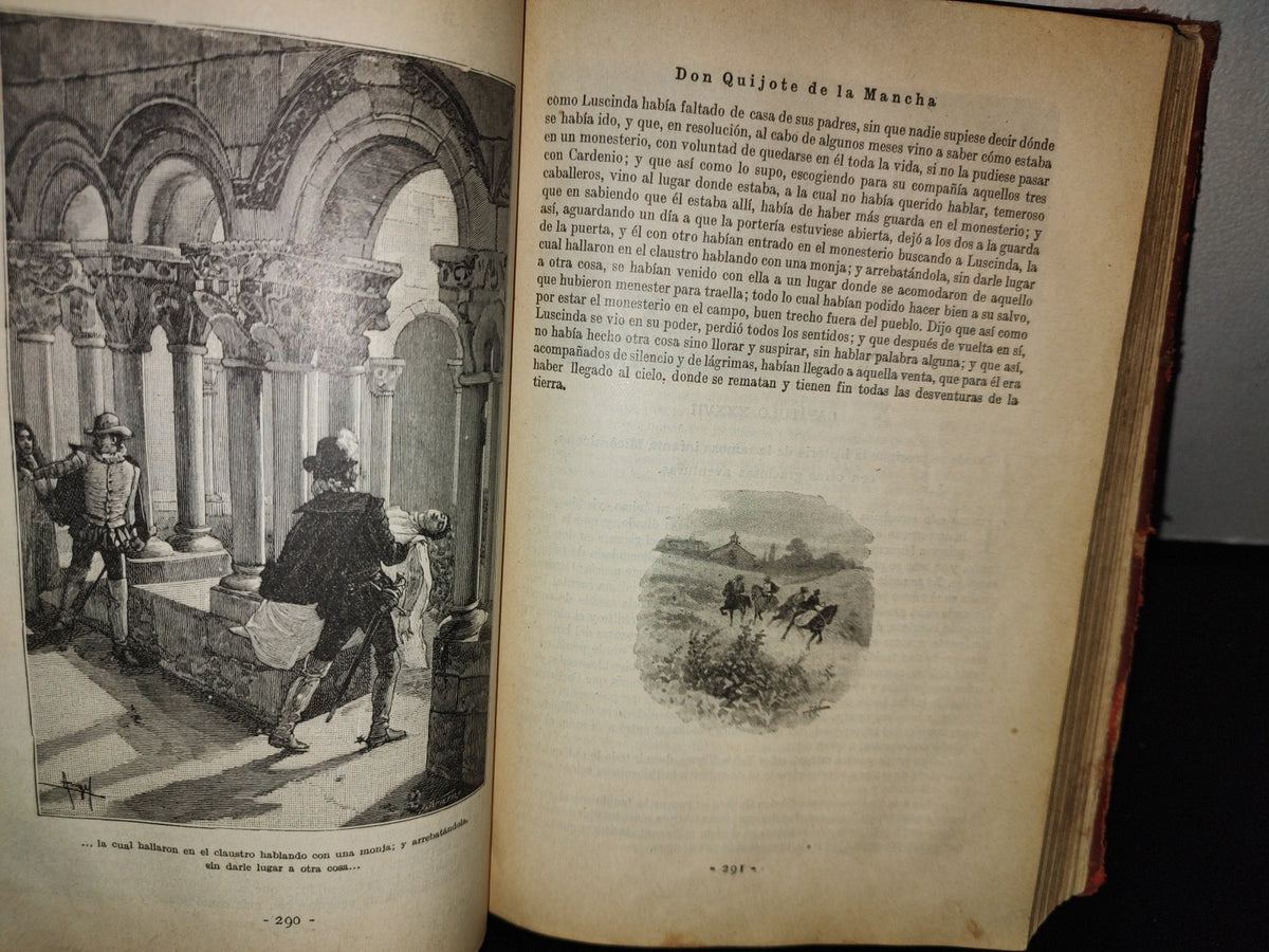 63- El Ingenioso Hidalgo Don Quijote De La Mancha - Miguel De Cervantes Saavedra - 1900'S