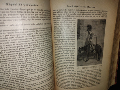 63- El Ingenioso Hidalgo Don Quijote De La Mancha - Miguel De Cervantes Saavedra - 1900'S