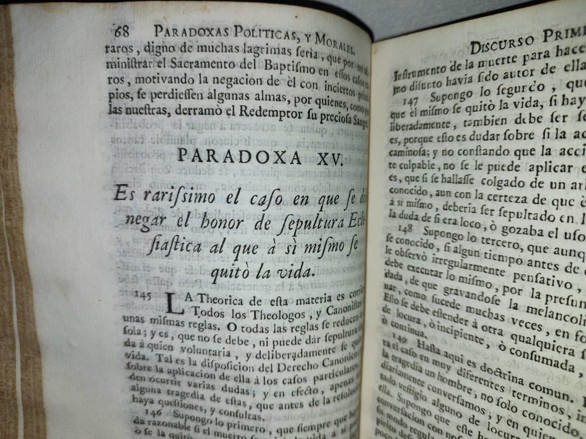 59- Theatro Crítico Universal O Discursos Varios. Tomo Sexto, Fray Benito Gerónimo - 1751