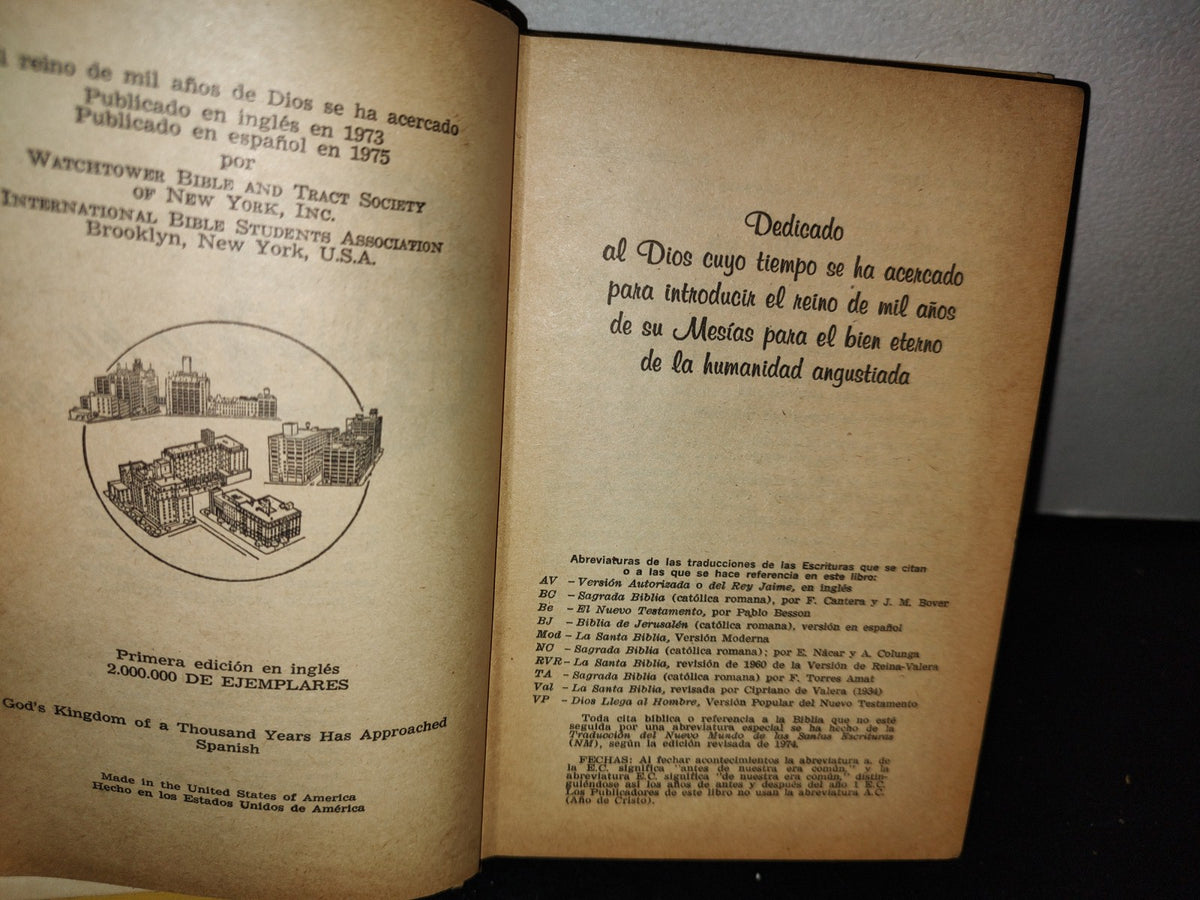 50- Watchtower. El Reino De Mil Años De Dios Se Ha Acercado - 1975