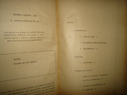 20- Bases Biológicas - Secretaría De Educación Pública - 1978