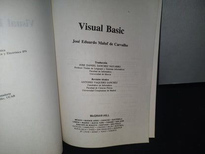 85- Microsoft Visual Basic - José Eduardo Maluf De Carvalho - 1992
