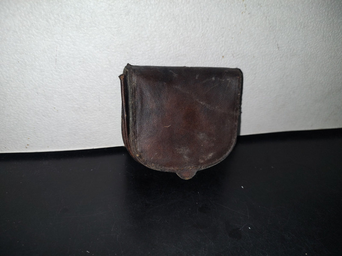 A3- Monedero Vintage De Cuero Para Caballero - 70'S