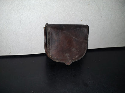 A3- Monedero Vintage De Cuero Para Caballero - 70'S