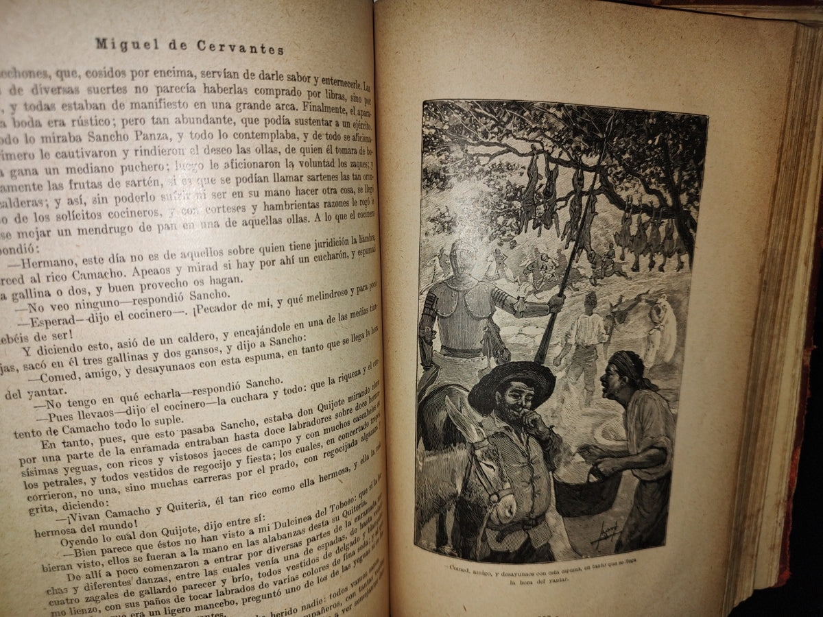 63- El Ingenioso Hidalgo Don Quijote De La Mancha - Miguel De Cervantes Saavedra - 1900'S