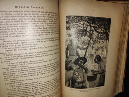 63- El Ingenioso Hidalgo Don Quijote De La Mancha - Miguel De Cervantes Saavedra - 1900'S
