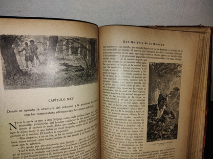 63- El Ingenioso Hidalgo Don Quijote De La Mancha - Miguel De Cervantes Saavedra - 1900'S