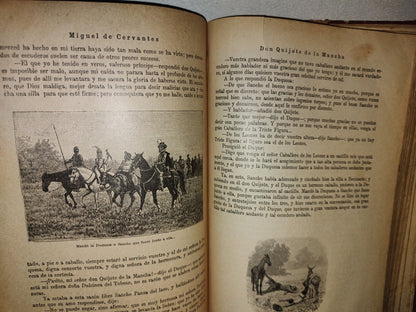 63- El Ingenioso Hidalgo Don Quijote De La Mancha - Miguel De Cervantes Saavedra - 1900'S