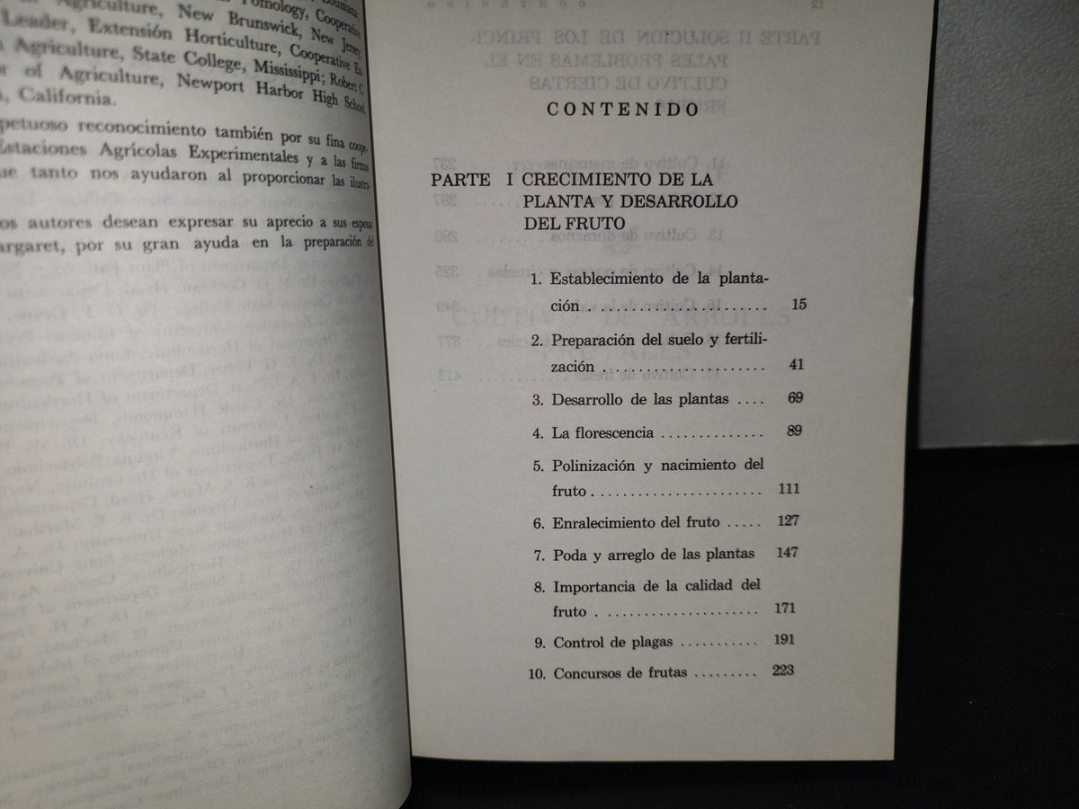 114- Cultivo De Árboles Frutales - Schneider Scarborough - C.E.C.S.A. - 1985