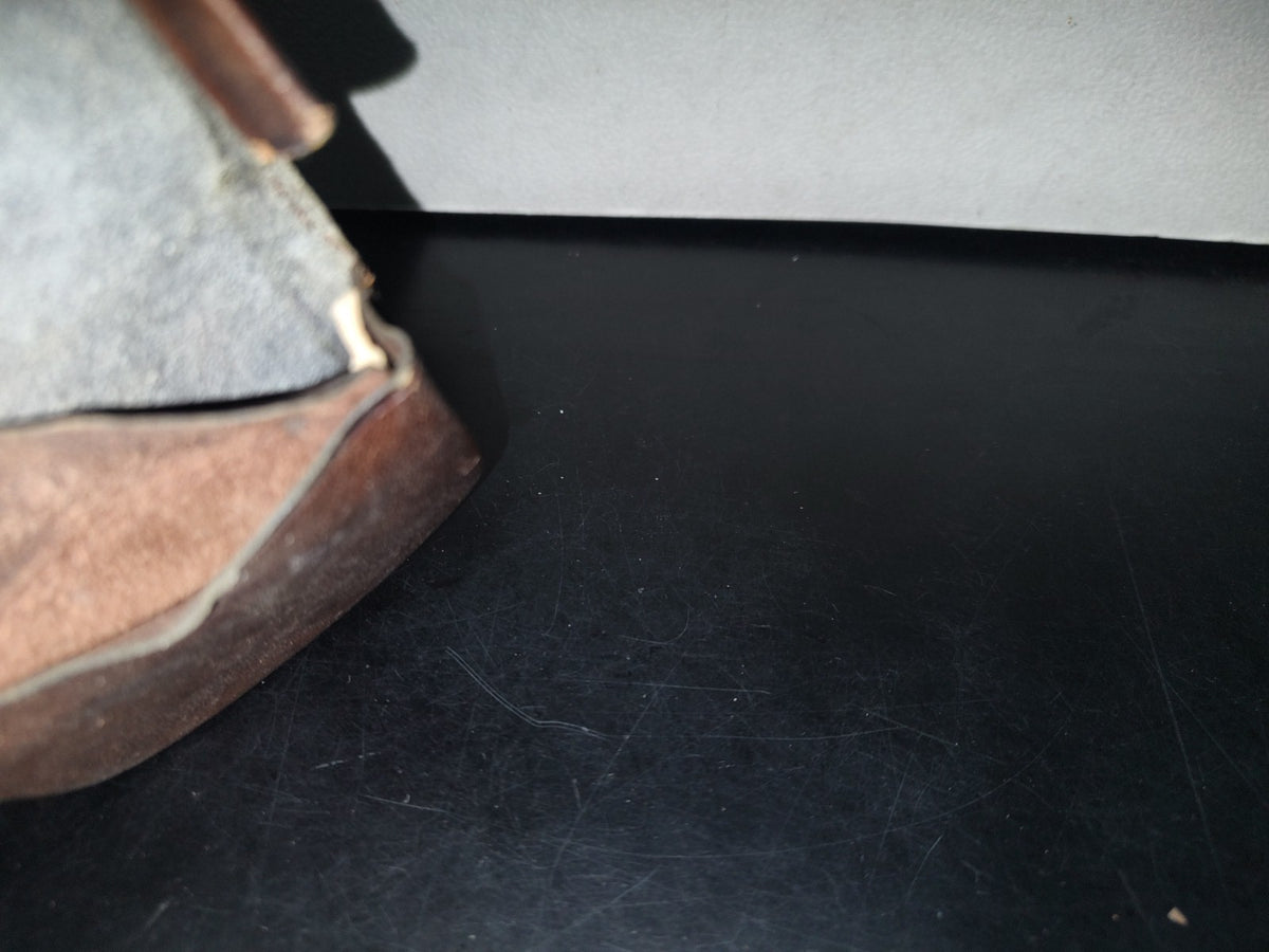 A3- Monedero Vintage De Cuero Para Caballero - 70'S