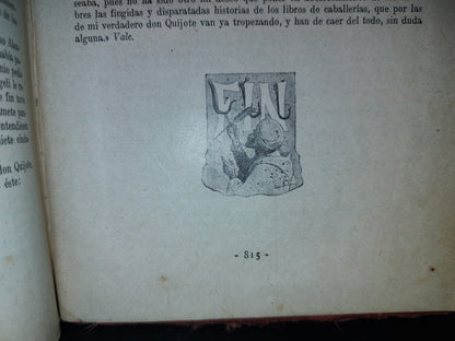 63- El Ingenioso Hidalgo Don Quijote De La Mancha - Miguel De Cervantes Saavedra - 1900'S