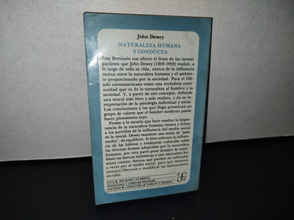 188- Naturaleza Humana Y Conducta - John Dewey