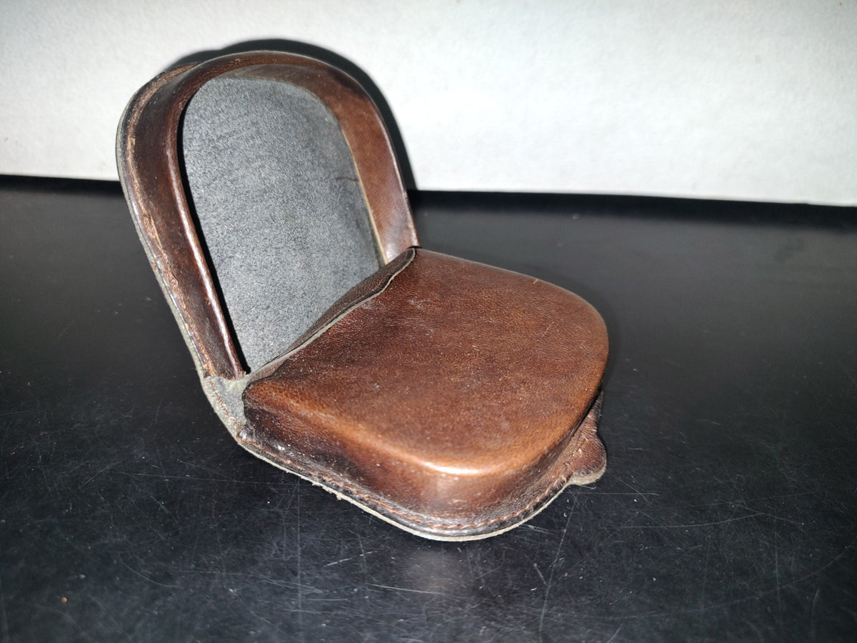 A3- Monedero Vintage De Cuero Para Caballero - 70'S