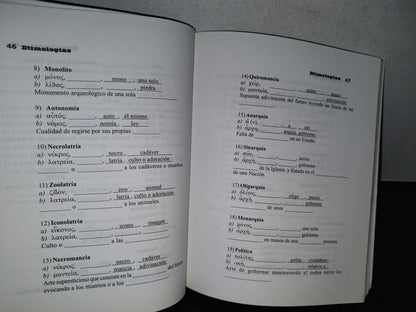 93- Manual De Etimologías Grecolatinas - Juan José Camparán Rizo