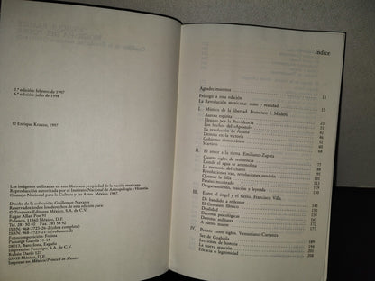 201- Biografía Del Poder. Caudillos De La Revolución Mexicana (1910-1940) - Enrique Krauze. Tusquets Editores. Colección Andanzas - 1997
