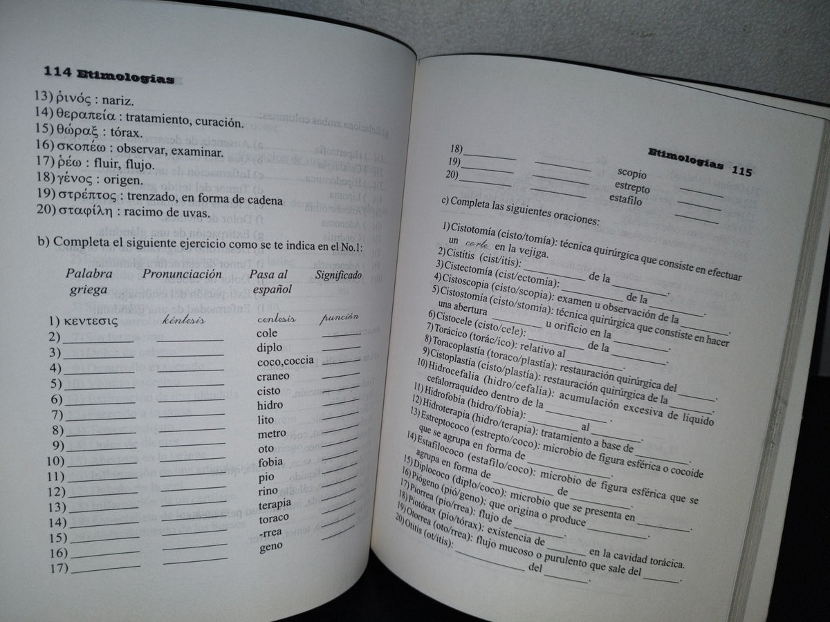93- Manual De Etimologías Grecolatinas - Juan José Camparán Rizo