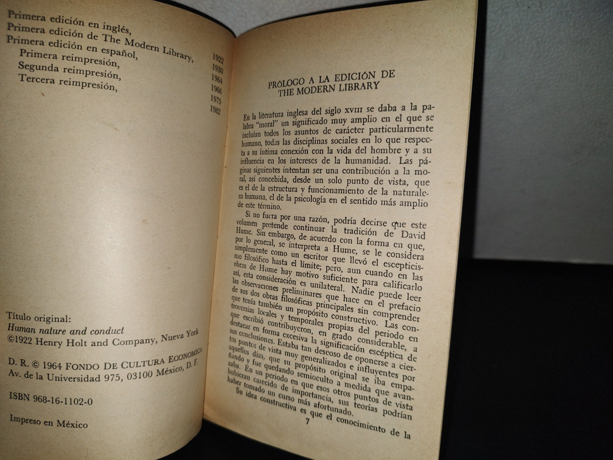 188- Naturaleza Humana Y Conducta - John Dewey