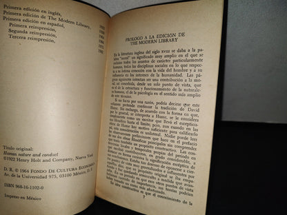 188- Naturaleza Humana Y Conducta - John Dewey