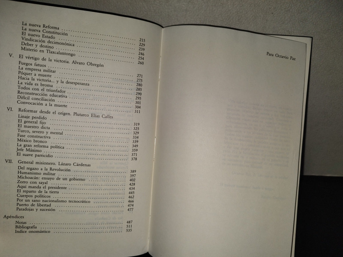 201- Biografía Del Poder. Caudillos De La Revolución Mexicana (1910-1940) - Enrique Krauze. Tusquets Editores. Colección Andanzas - 1997