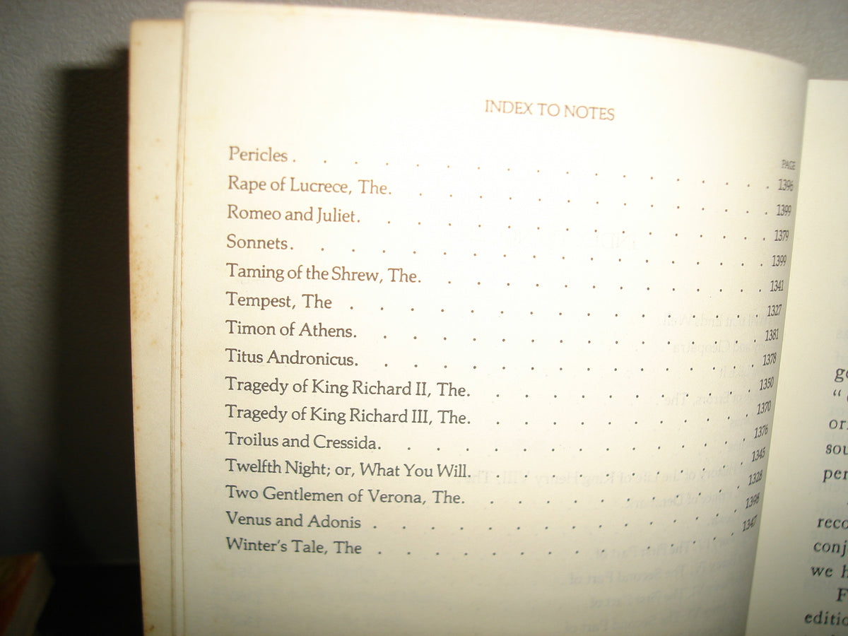 7- Inglés - Obras Completas De Shakespeare / The Unabridged William Shakespeare