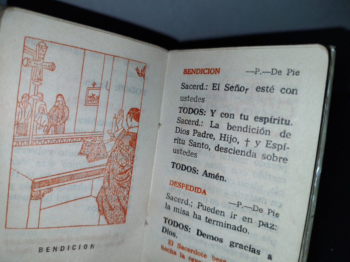 59- Librito El Alma Devota. Oraciones De La Mañana Y De La Noche. Nuevo Ordinario De La Misa - 60'S