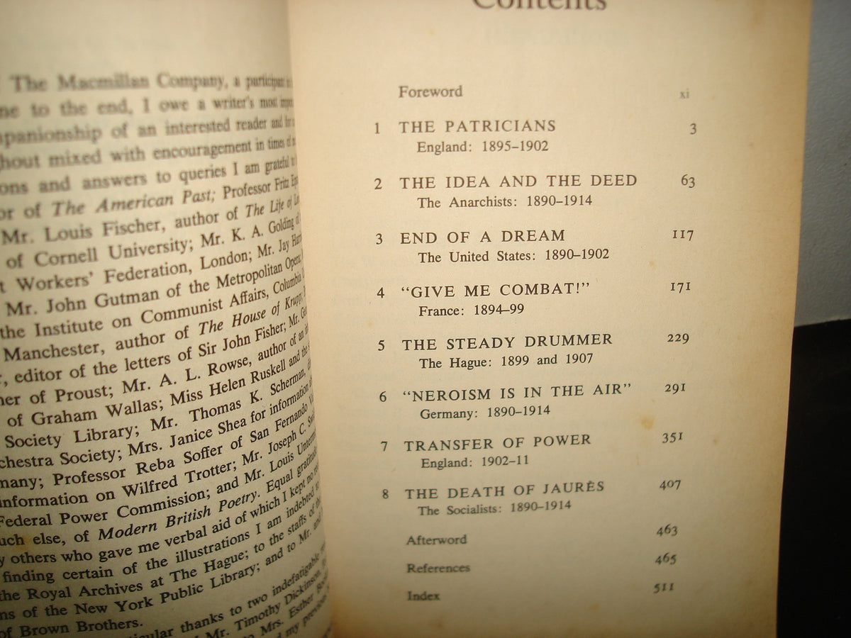 161- The Proud Tower. A Portrait Of The World Before The War. 1890-1914 - Barbara W. Tuchman - 1996