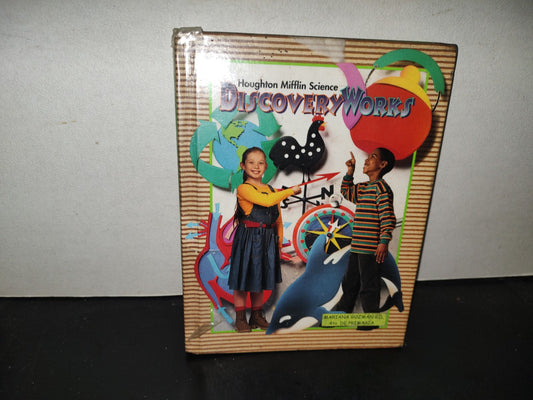 199- Libro De Ciencias En Inglés Para Niños: Discovery Works. Siver Burdett Ginn Sicence. Houghton Miffling Company, 1996