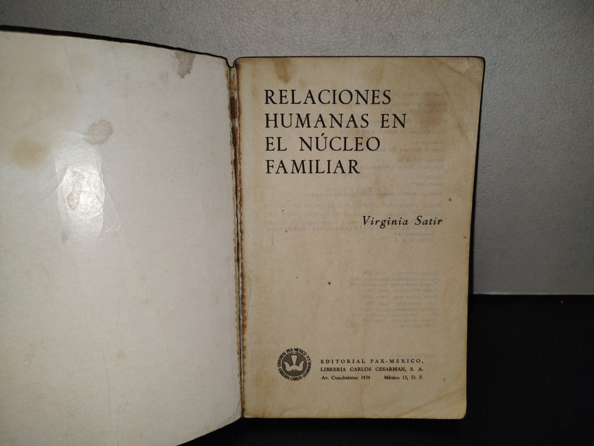 196- Relaciones Humanas En El Núcleo Familiar - Virginia Satir