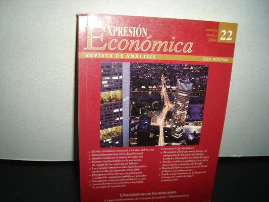 24- Expresión Económica. Revista De Análisis. 22 , Enero Junio 2009