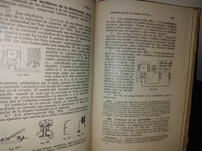 63- Elementos De Física Con Numerosas Aplicaciones - Por F. T. D. - 1920
